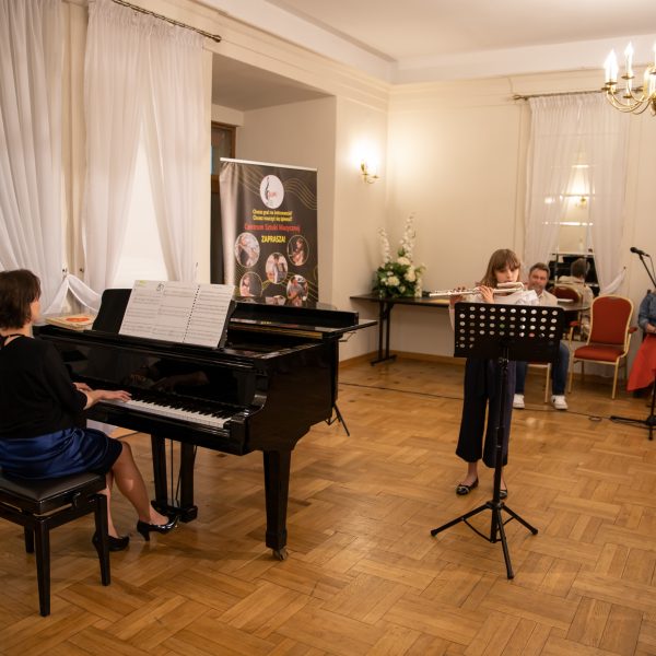Koncert na zakończenie roku 2021/2022 Dwór Zieleniewskich w Trzebini